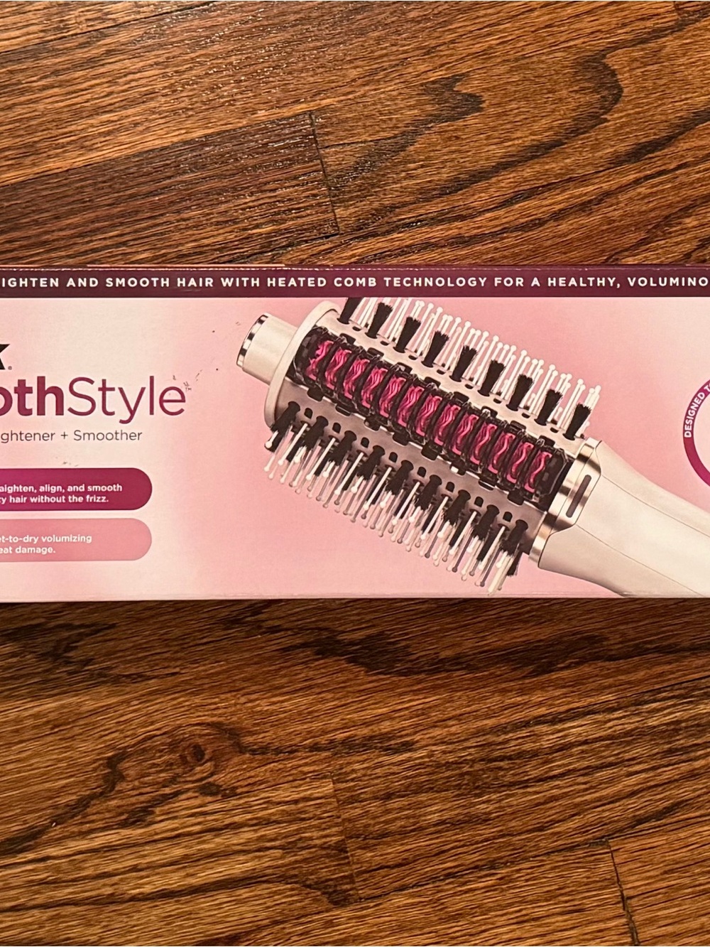 SHARK SmoothStyle Heated Comb Straightener + Smoother